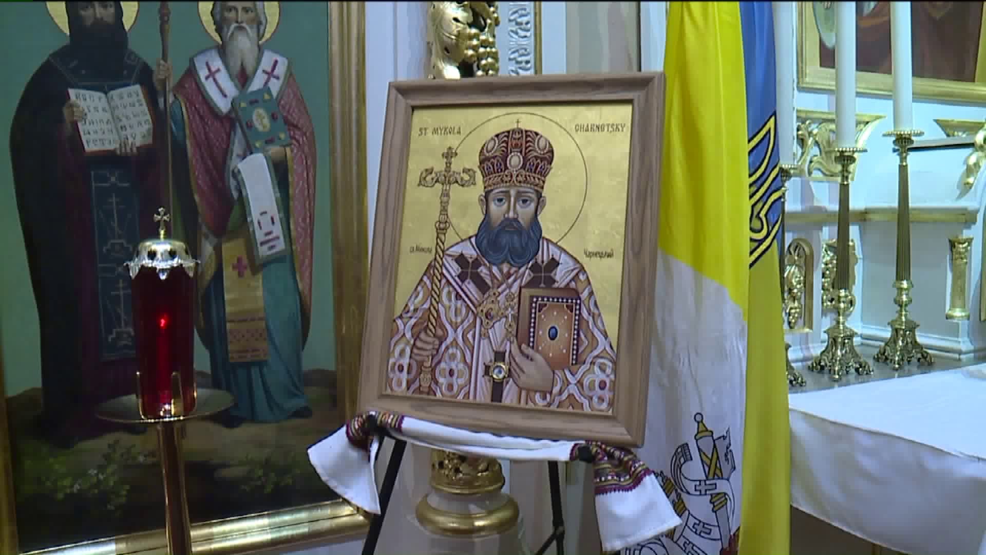 Icon of Blessed Bishop in Lackawanna County