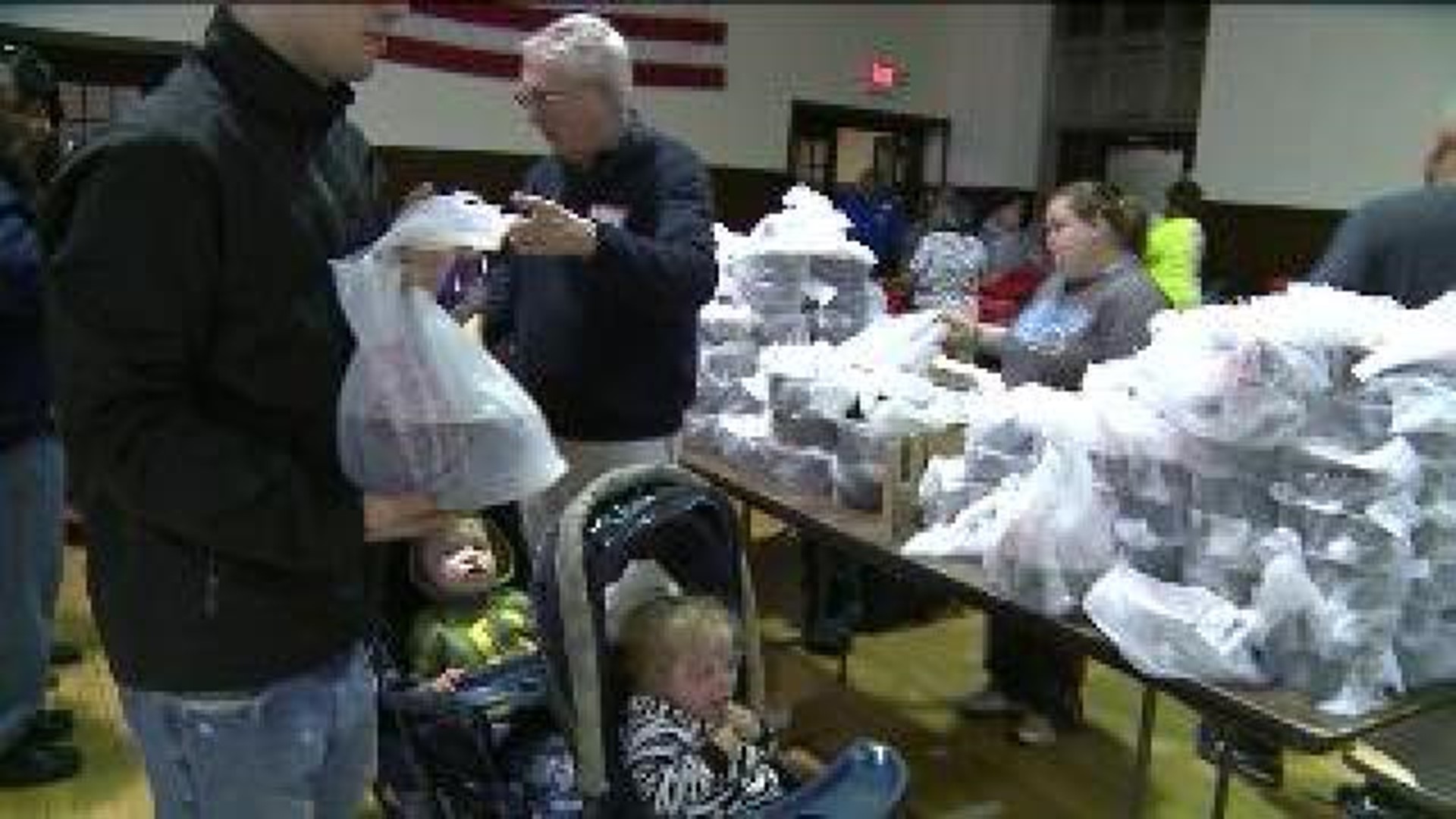 Giving Away Easter Meals To Hundreds In Need