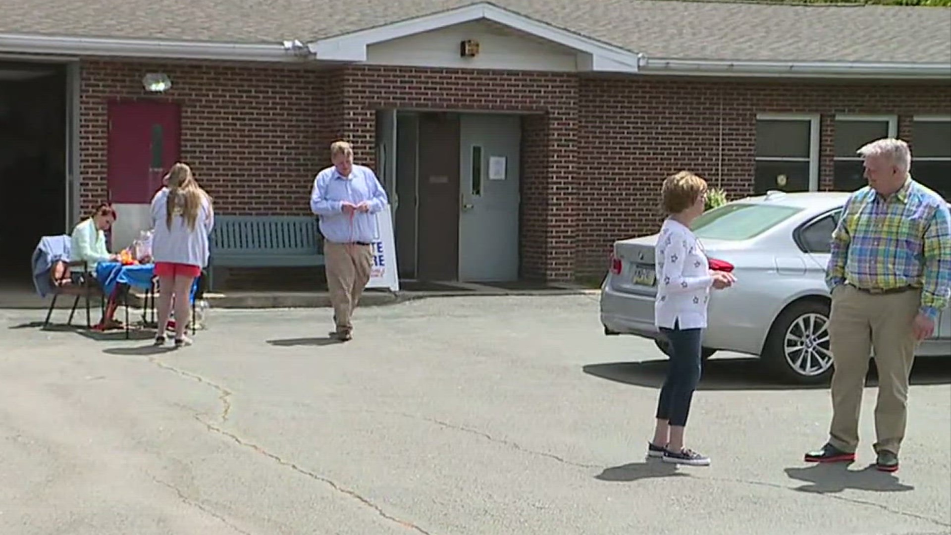 Few problems were reported for primary voters in Luzerne County precincts on Tuesday.
