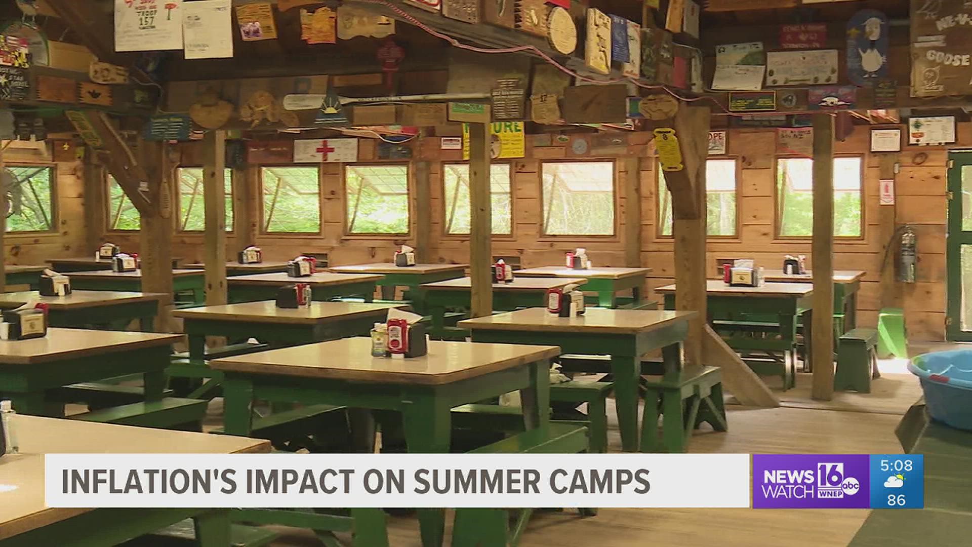 Newswatch 16’s Jack Culkin took a trip to Wayne County to see new camp attractions and learn how inflation is affecting this year's camp.