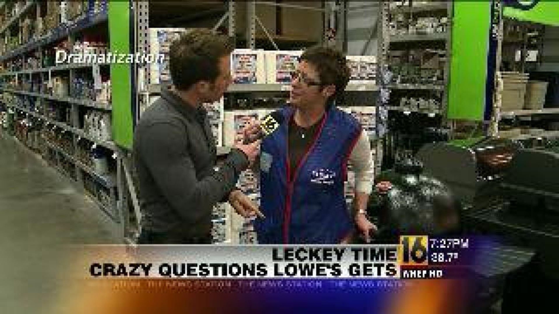 Leckey Time: Crazy Questions