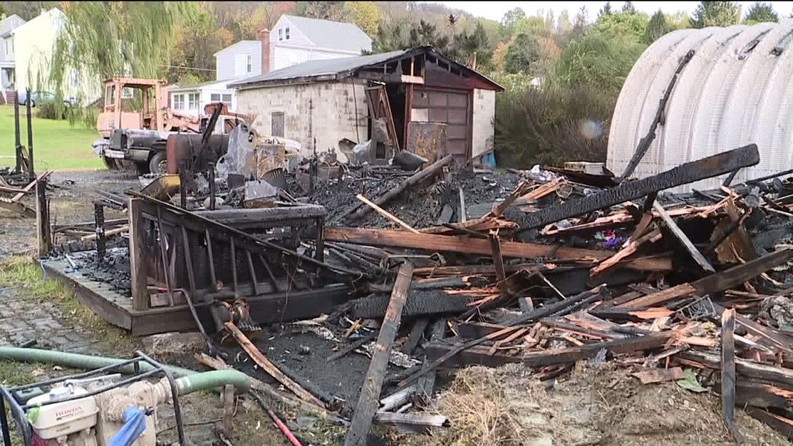 Fire Destroys Home in Schuylkill County | wnep.com