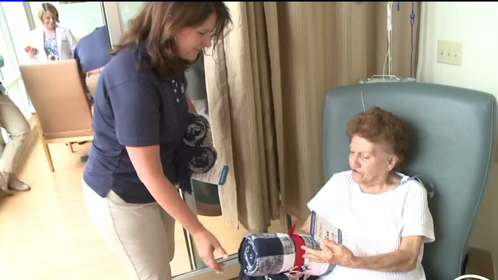 Blankets Donated to People Battling Cancer
