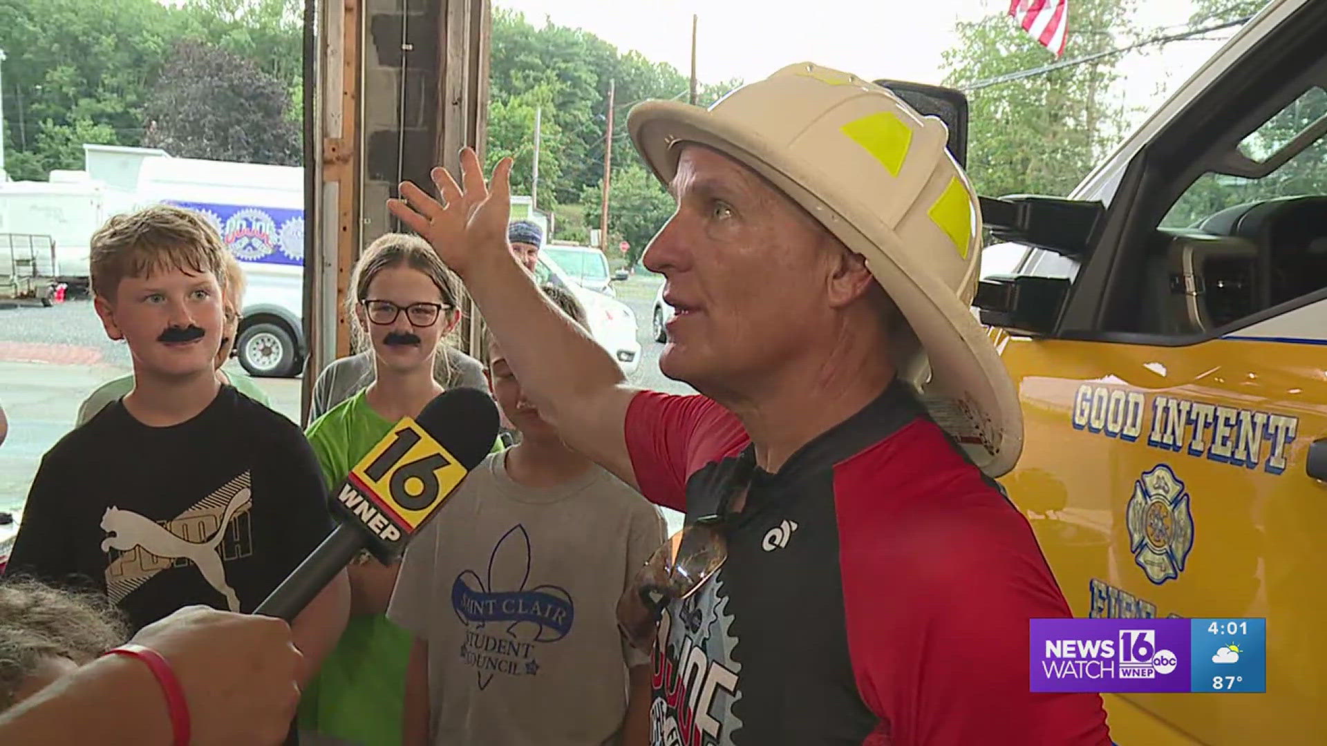 Joe and Jack joined the New Philadelphia mayor and a group of supporters to wait out the storms on Day 5 of Go Joe 28.
