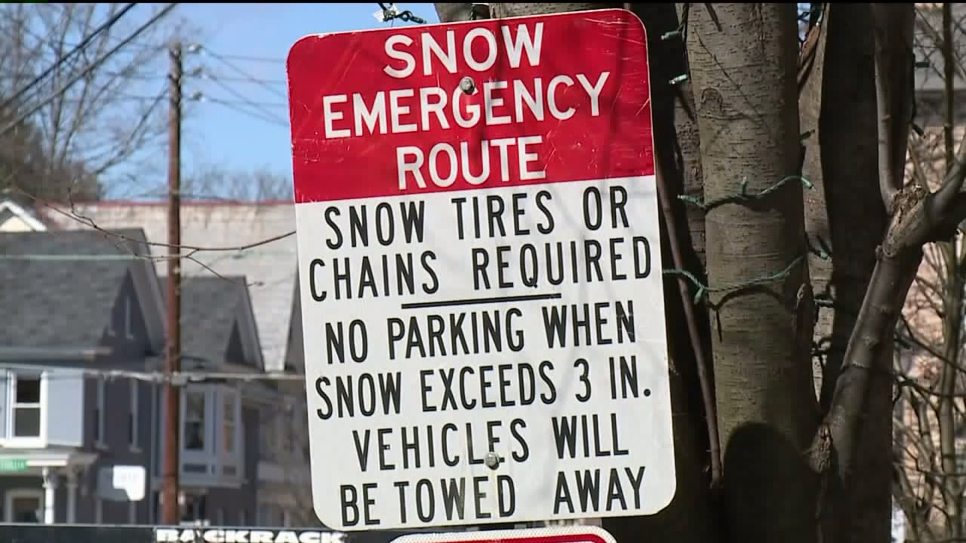 Emergency Snow Route Fine Increased in Stroudsburg