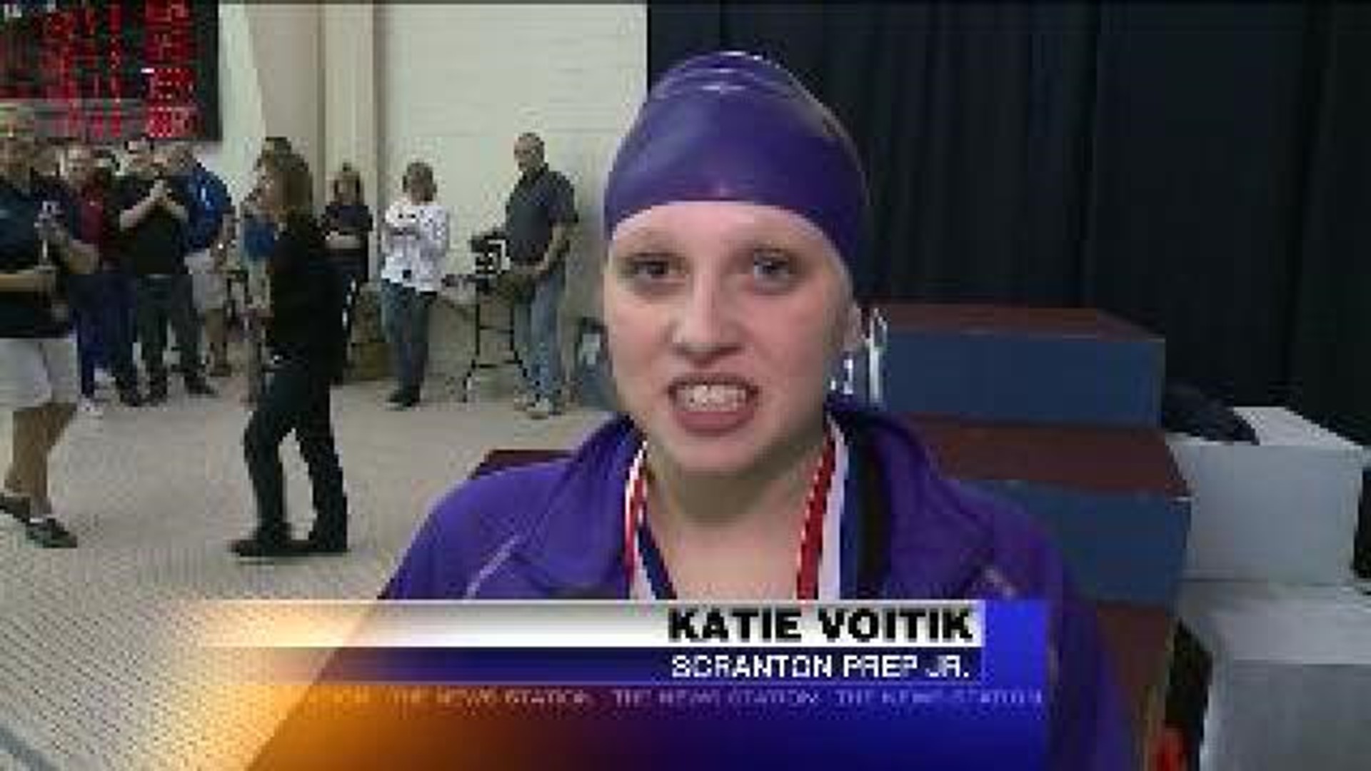 Katie Voitik Scranton Prep Swimming