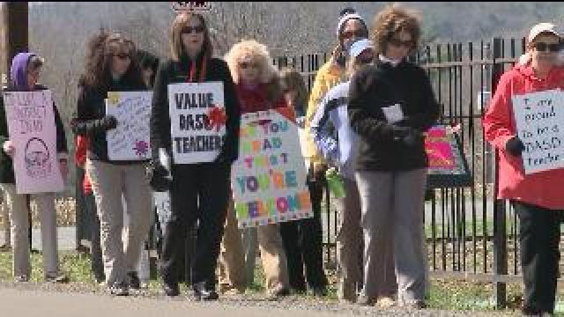 Danville Teachers Go on Strike