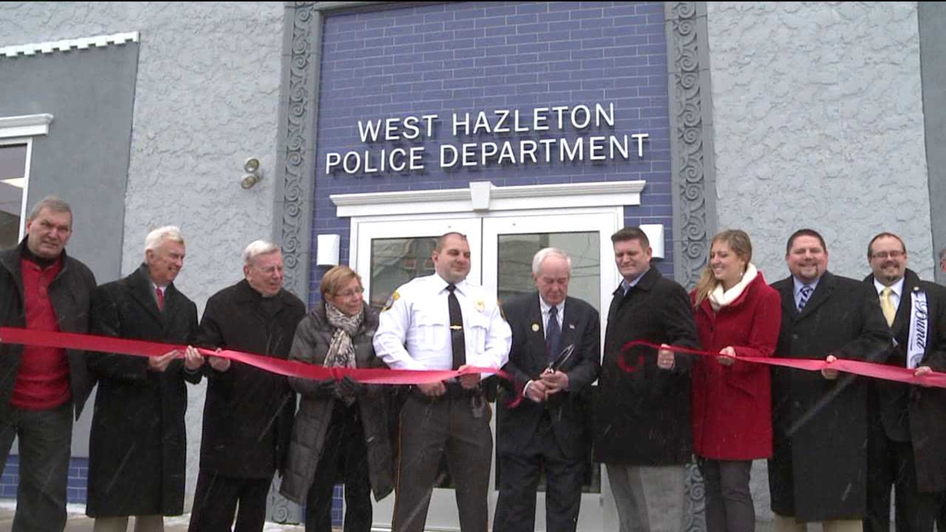 West Hazleton Police Unveil New Station