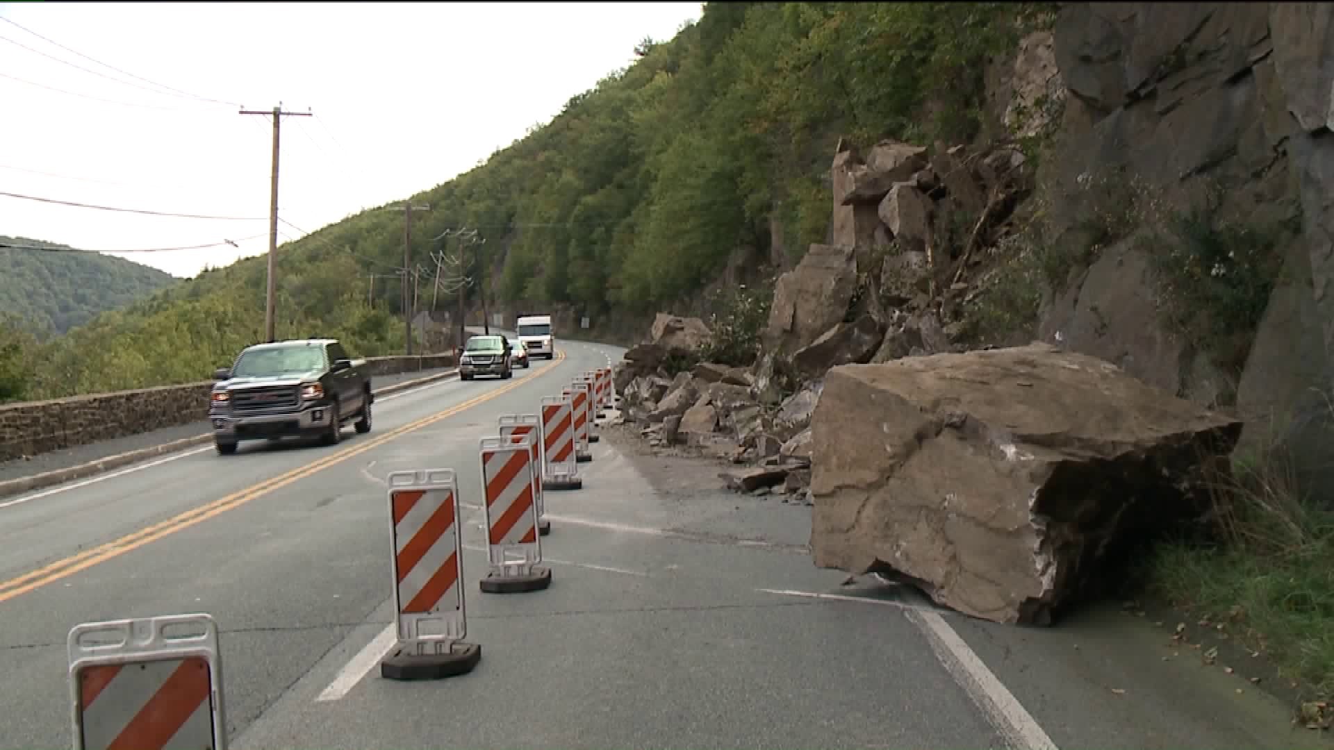 Route 209 to Close for Rock Removal