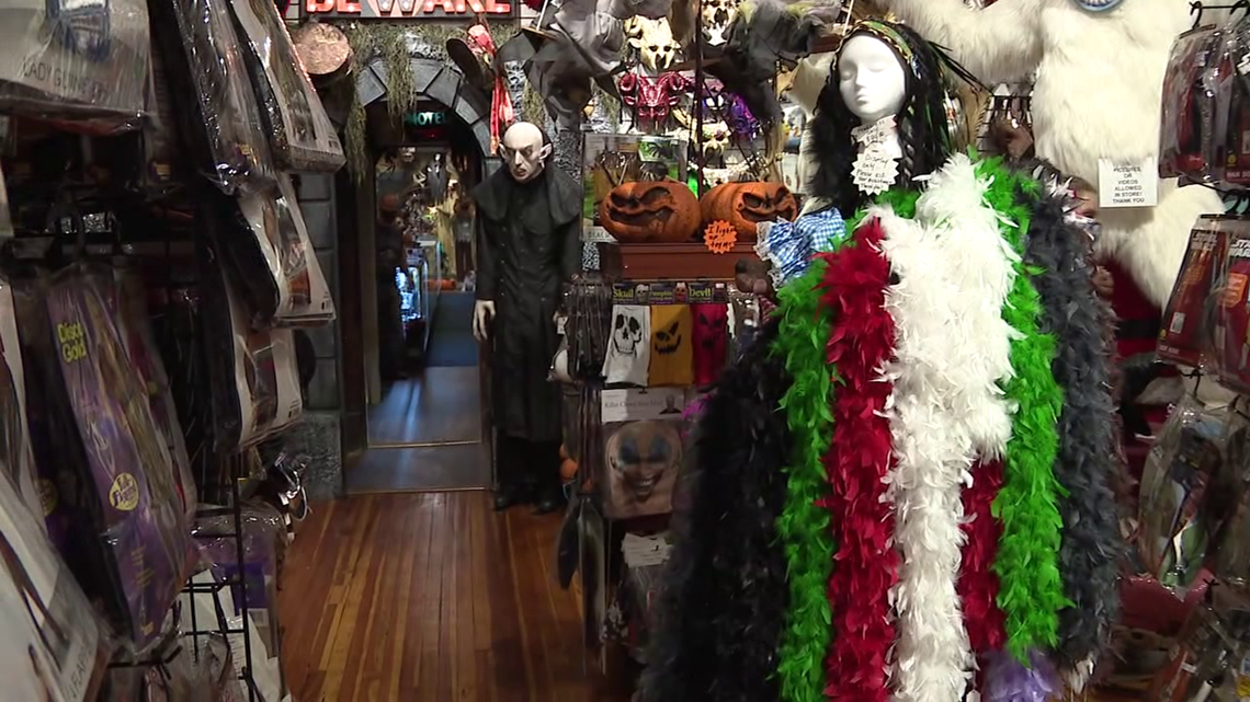 Business booming at Frazetta's Costumes for Halloween