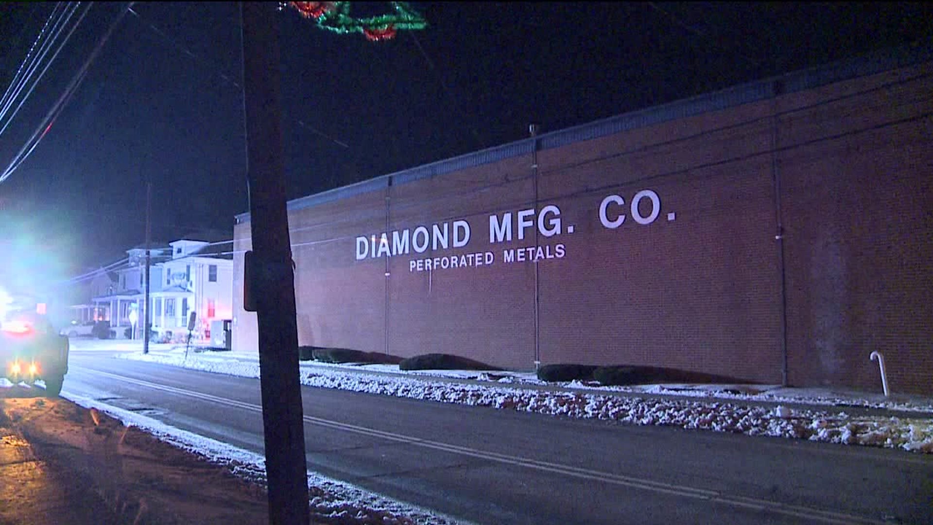 Fire at Diamond Manufacturing