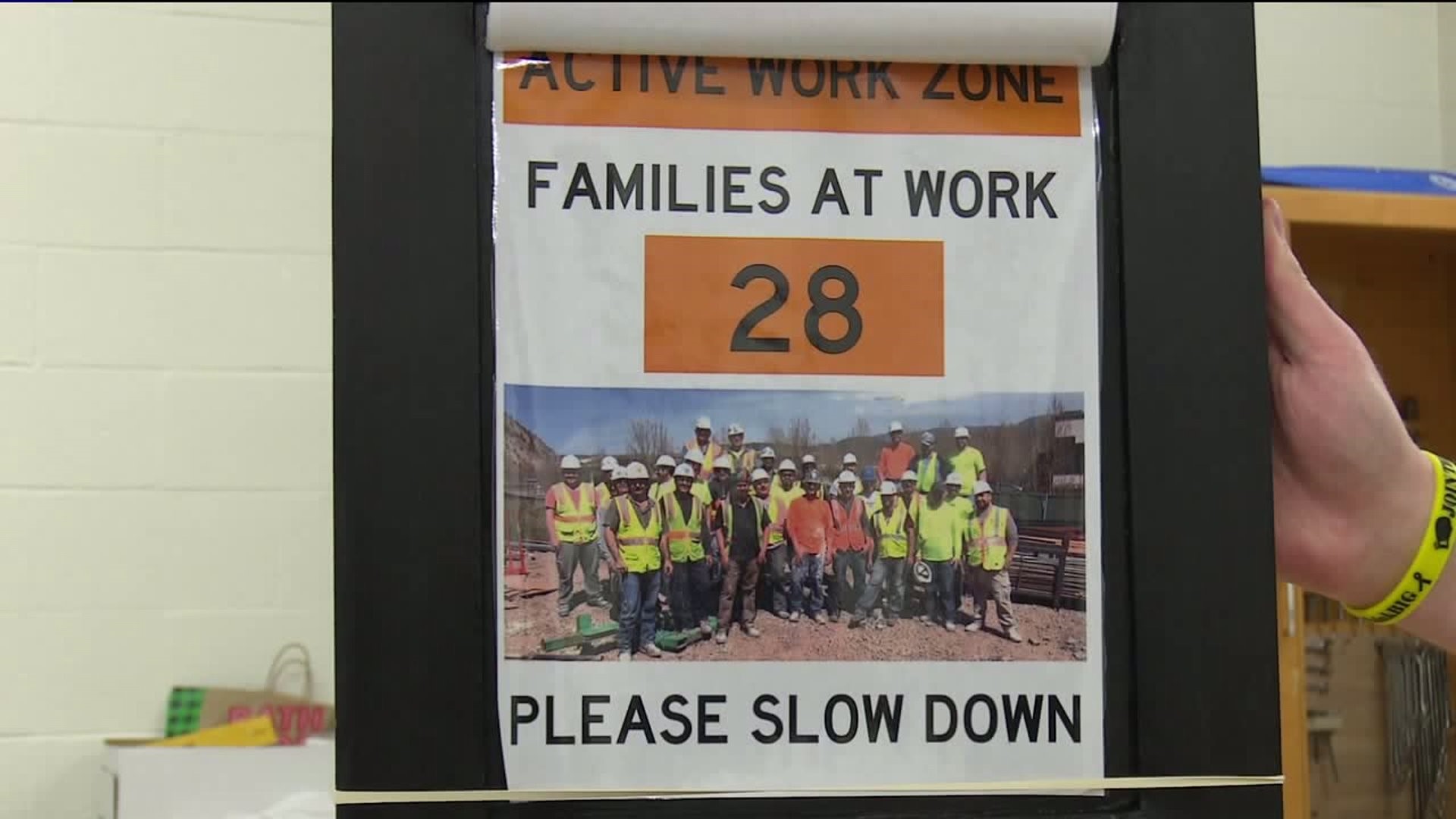 Students Present Idea to Make Work Zones Safer
