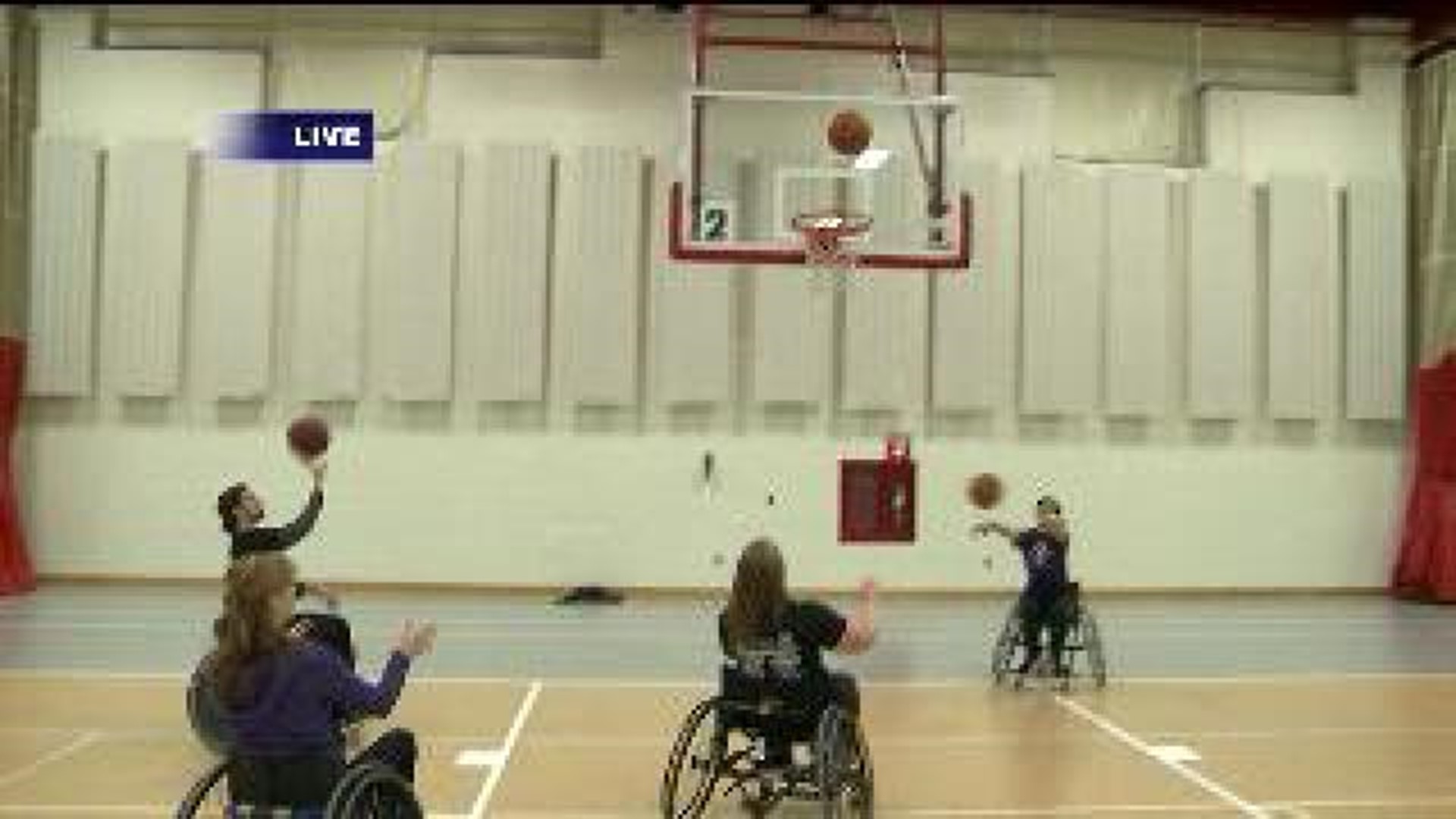 College Students Gear Up for Basketball Event