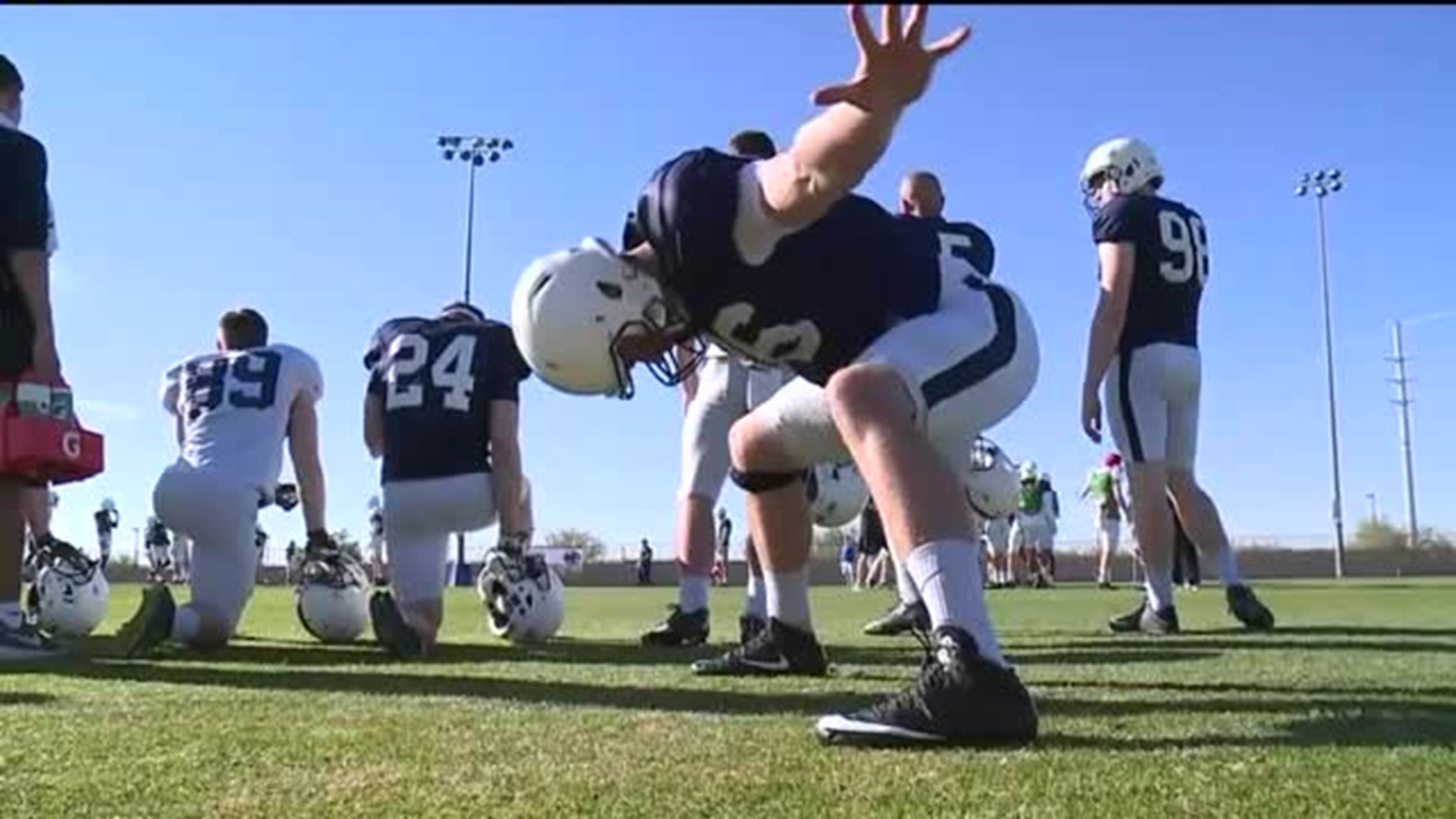 Penn State Football Player Gets Scholarship in Viral Video