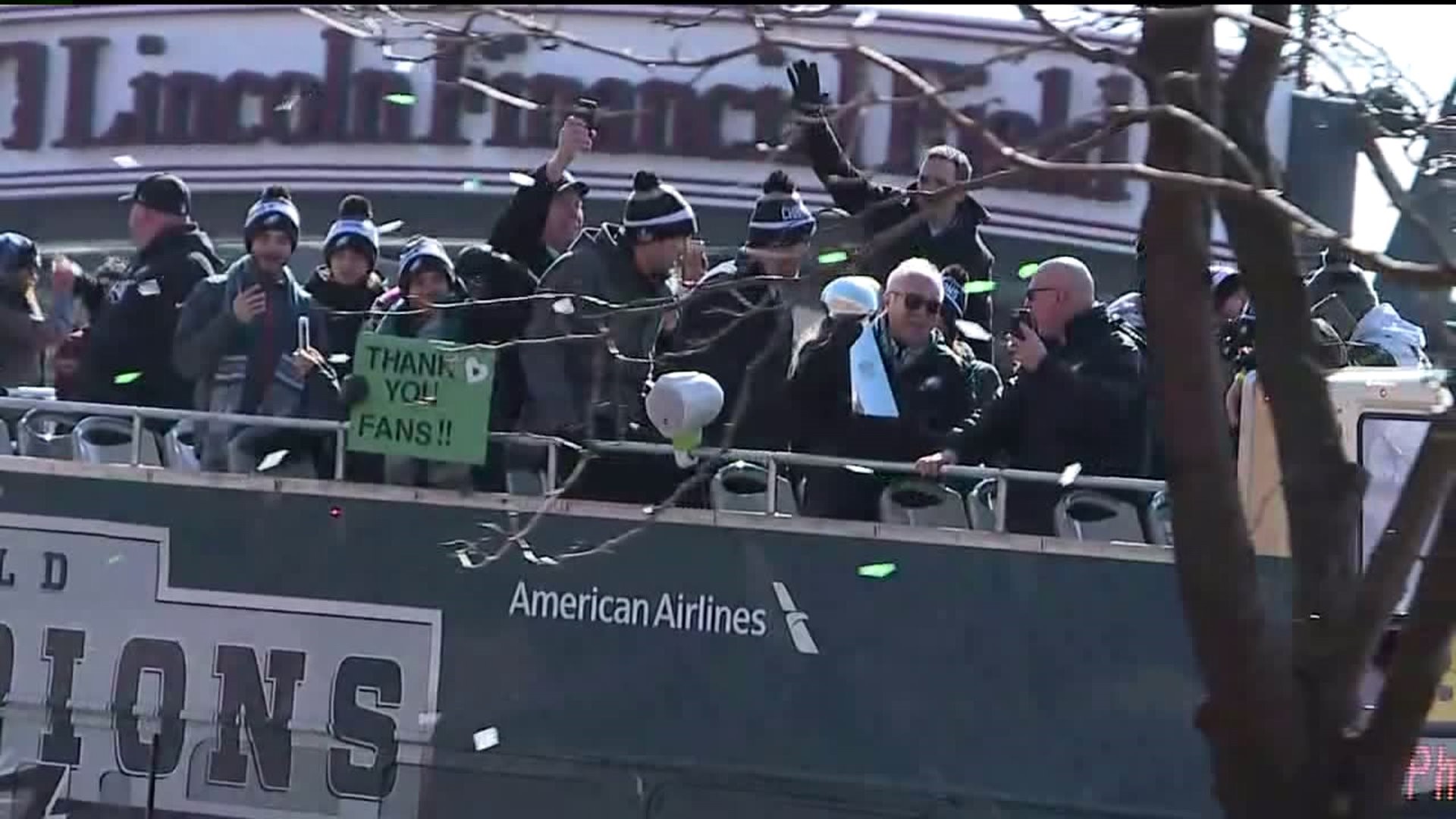 Eagles Fans Hit the Road for Victory Parade in Philadelphia