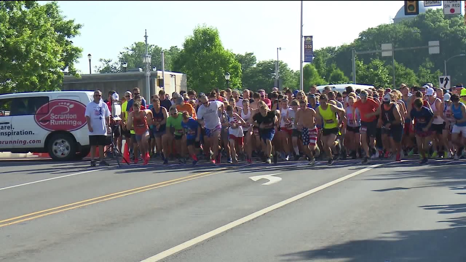 Stars, Stripes, and Sneakers at Annual Wilkes-Barre Race