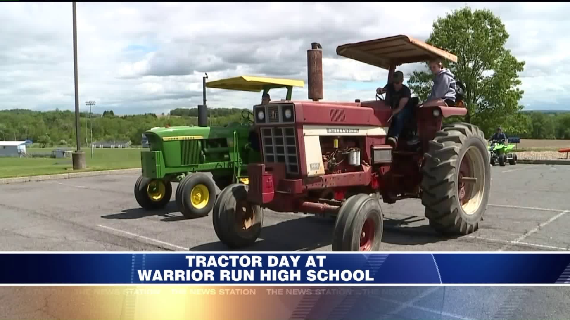 Tractor Day at Warrior Run High School