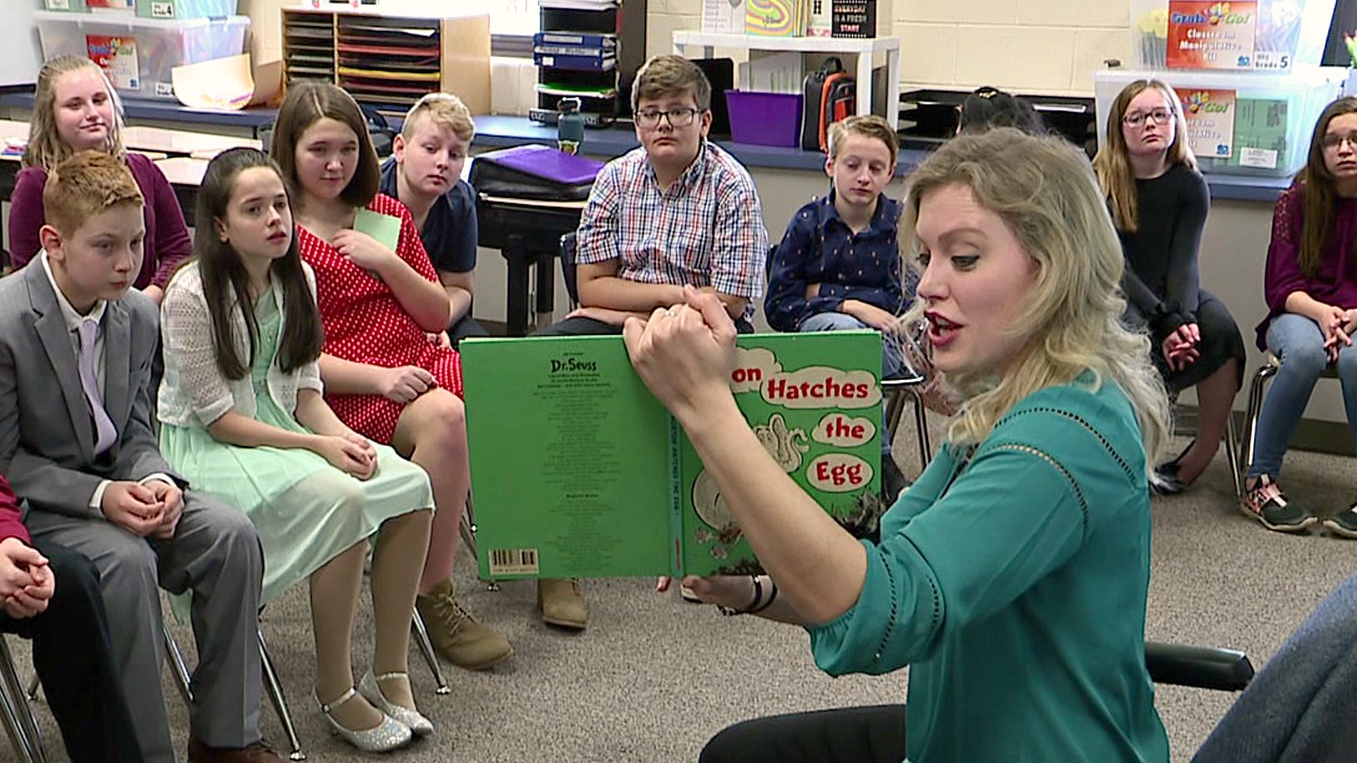 Read Across America celebrations continued in our area on Tuesday.