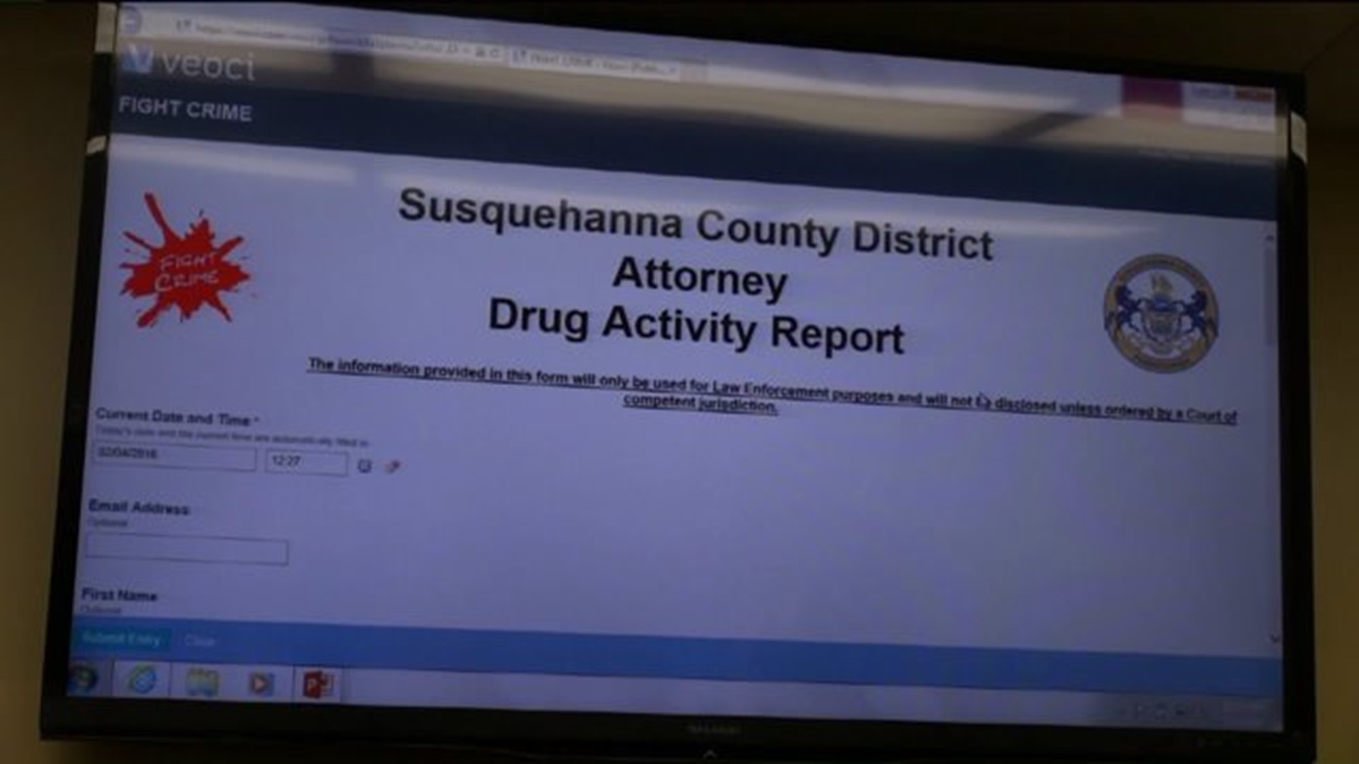 Suspected Meth Lab in Susquehanna County; Investigators Thank Anonymous Tips