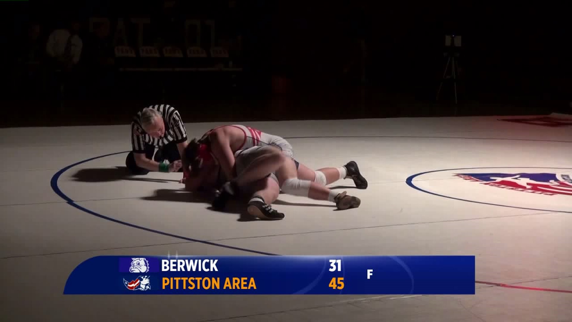 Berwick @ Pittston Area wrestling