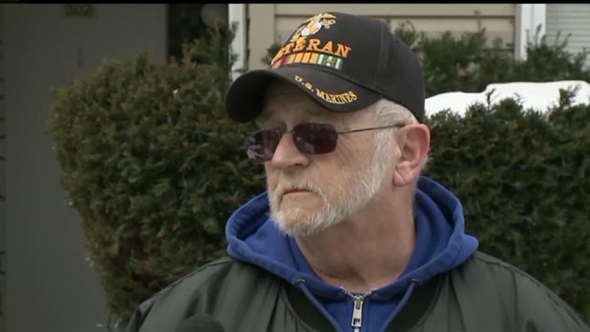 Hat, Pins Stolen from Pocono Marine Veteran