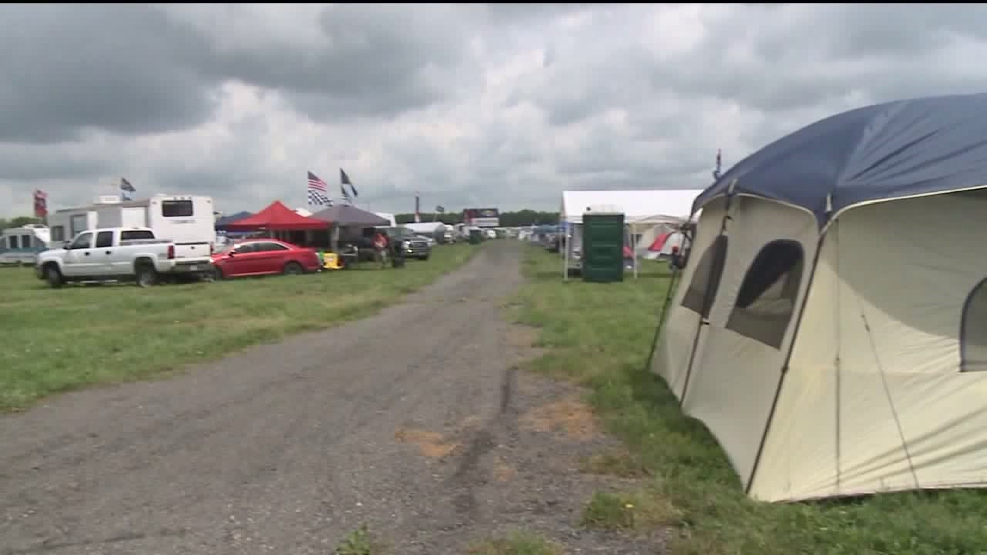 Thousands of NASCAR Fans Check In at Pocono Raceway