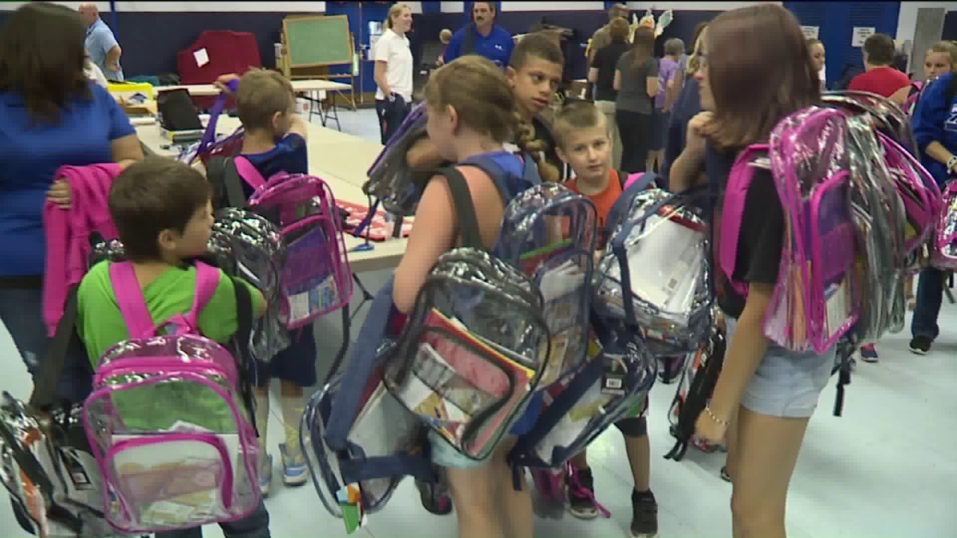 Stuff the Bus Helps Prepare Students for School in Schuylkill County