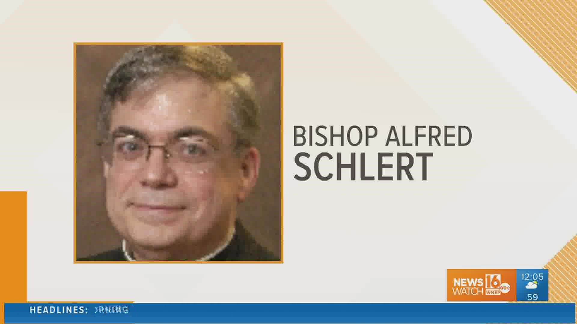 The bishop of the Diocese of Allentown has tested positive for Covid and is quarantining at home.