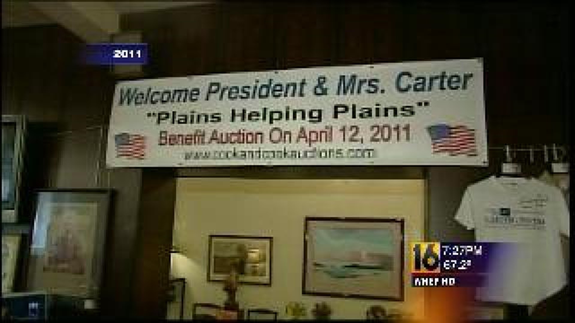 2011 - Jimmy Carter Visits Plains Twp.
