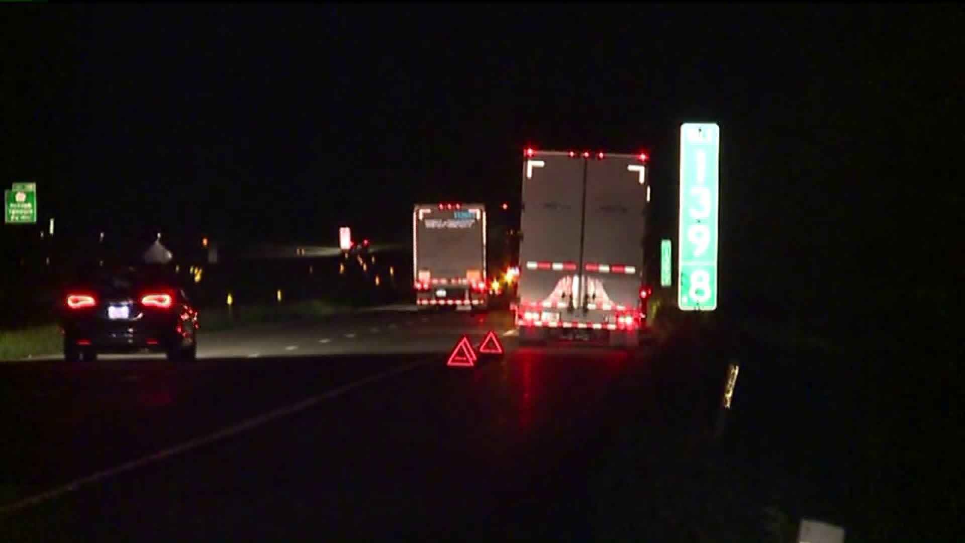 One Hit, Killed by Tractor Trailer in Luzerne County