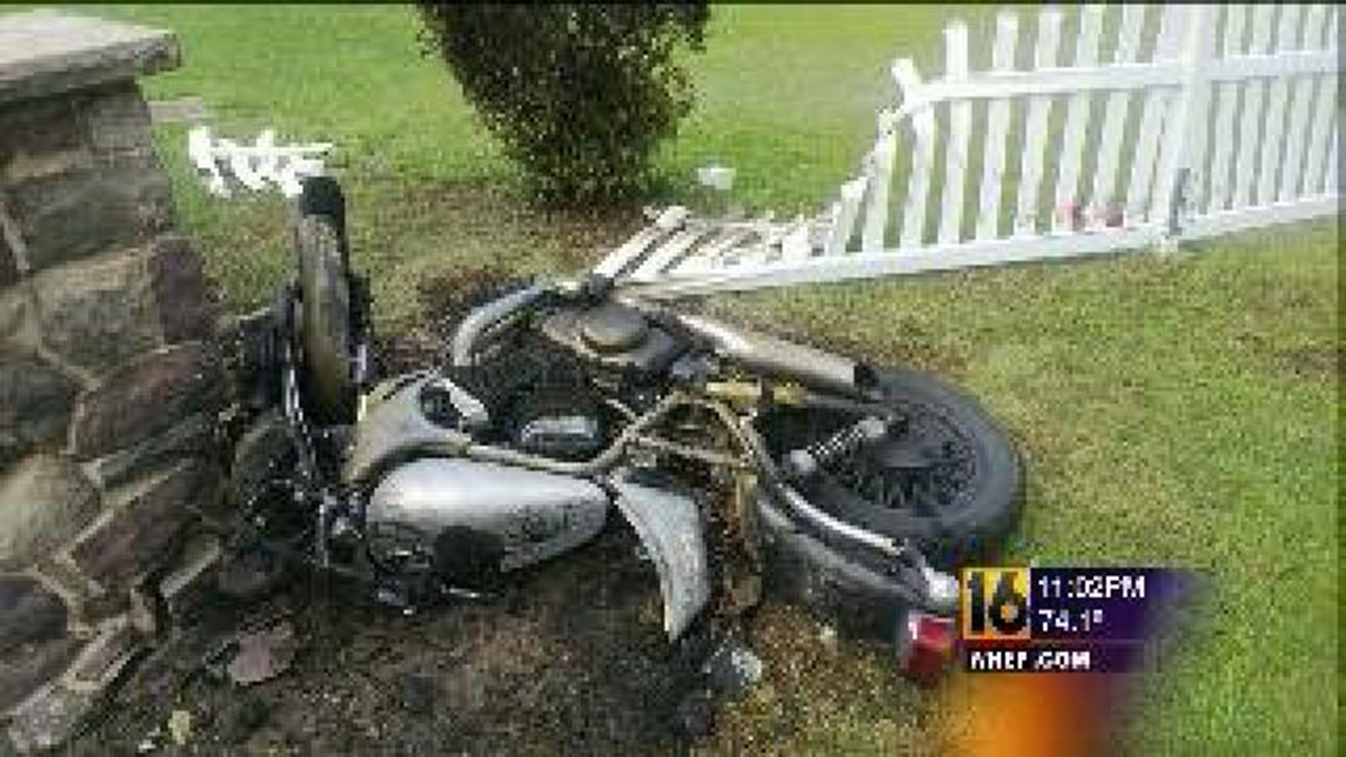 Police: Man Found with Drugs After Motorcycle Crash