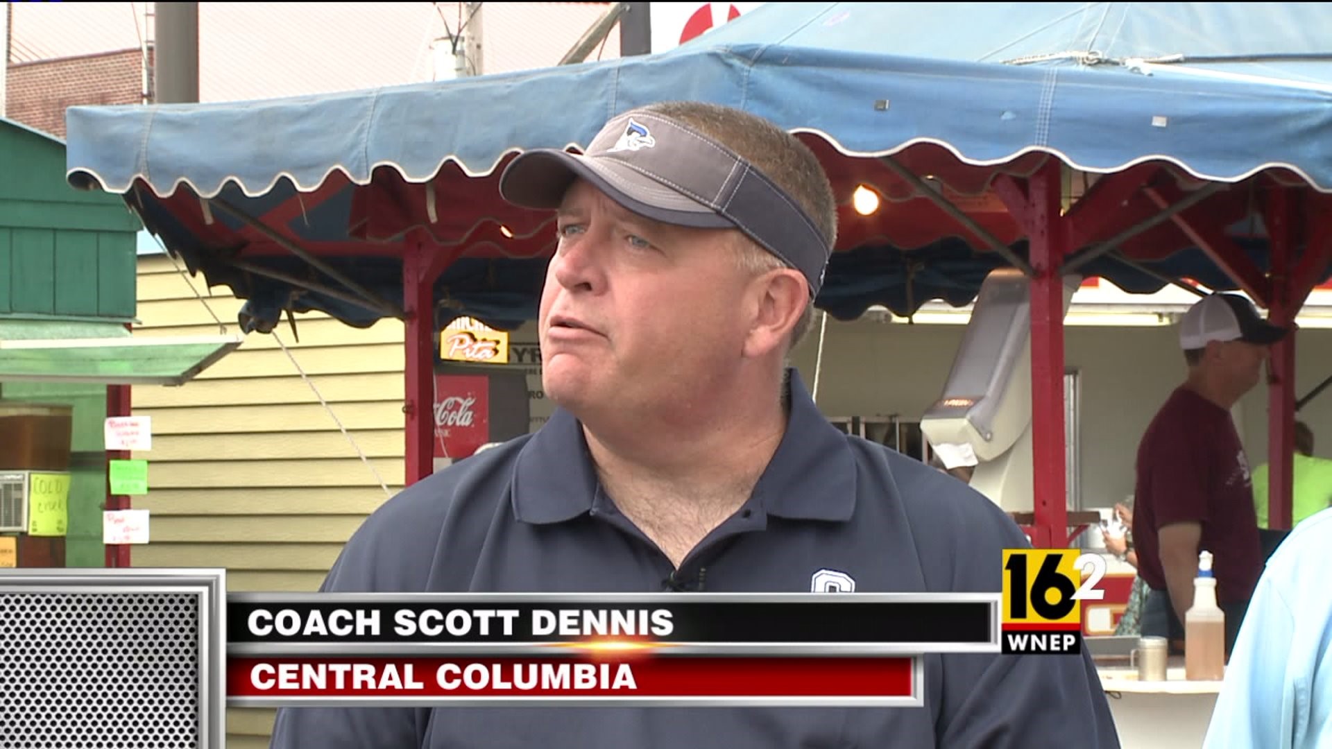 Central Columbia Head Coach Scott Dennis
