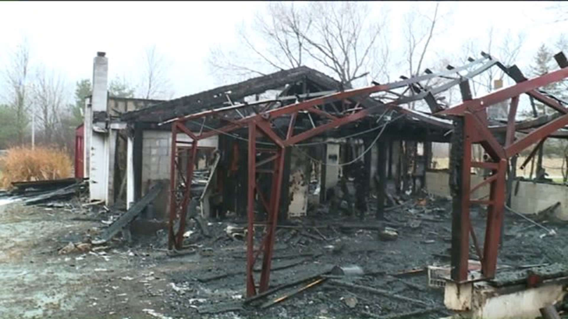 Fire Destroys Woodworking Shop in Carbon County