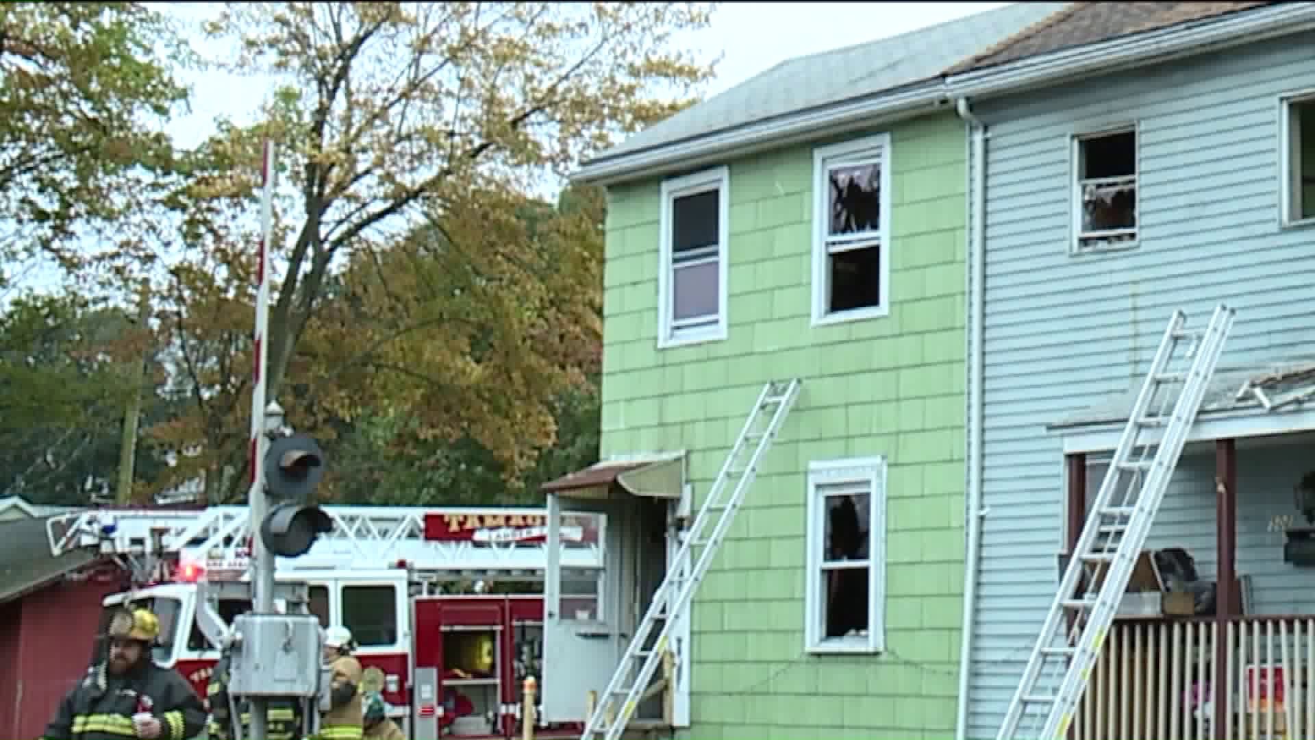 Two Homes in Tamaqua Ruined by Fire