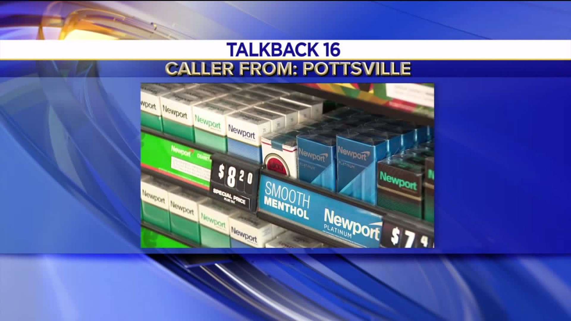 Talkback 16: Rushing the Holidays and Increasing the Age to Buy Tobacco