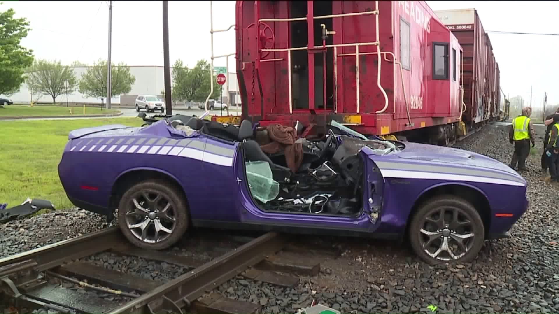 Driver Injured in Collision with Train in Luzerne County