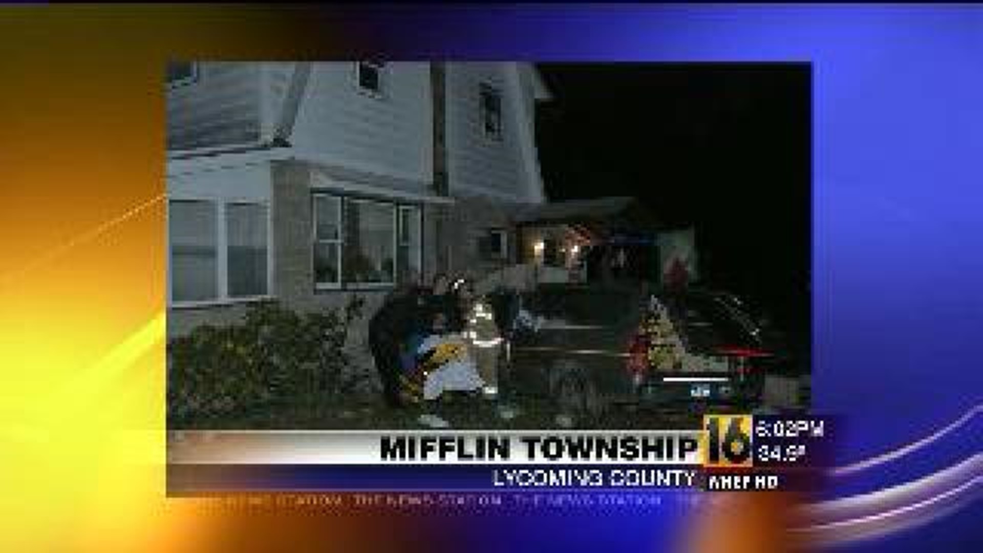 Coroner's Vehicle Crashes Into House