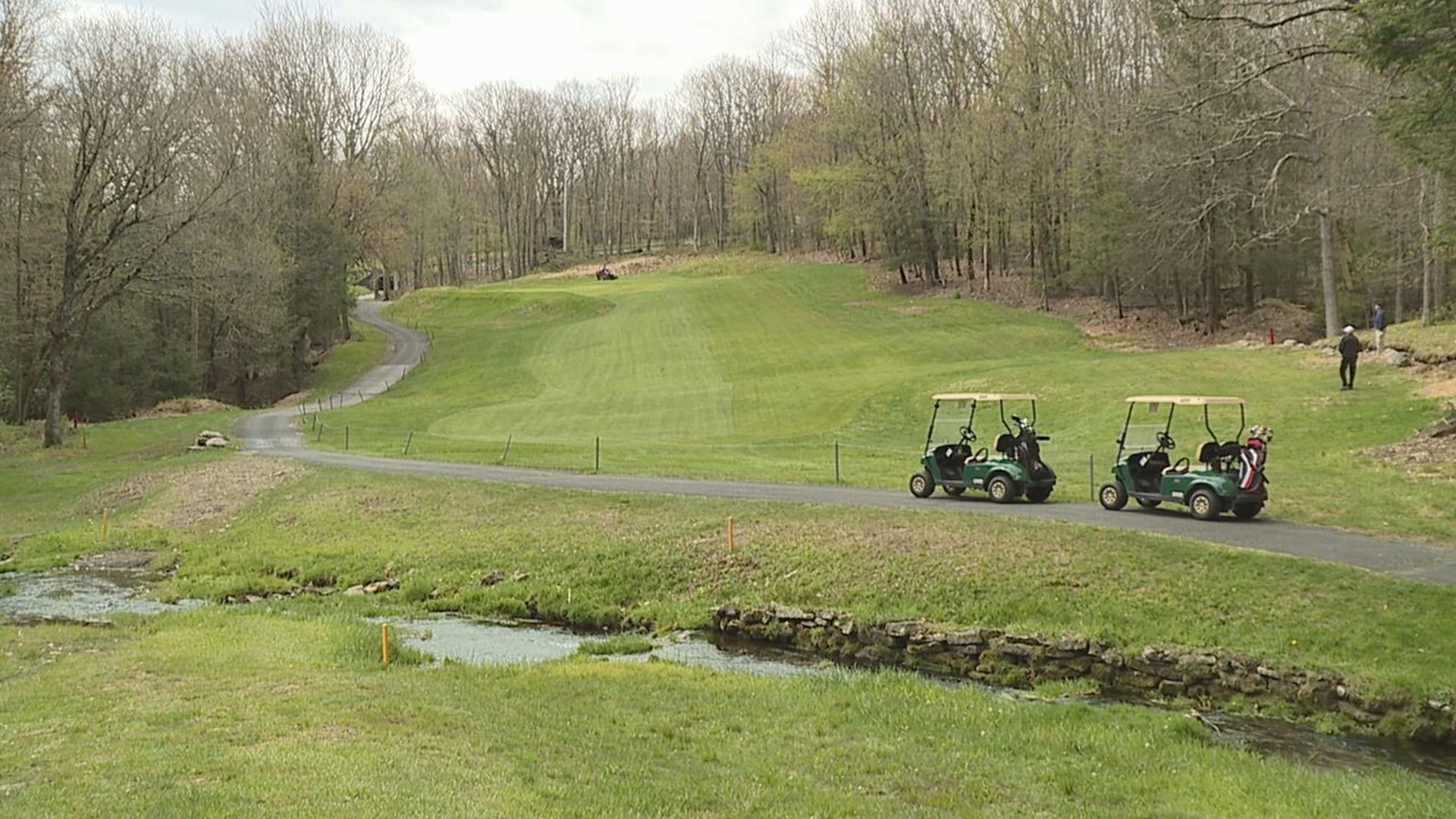 Pocono Manor Golf Club reopens six months after fire burned down hotel