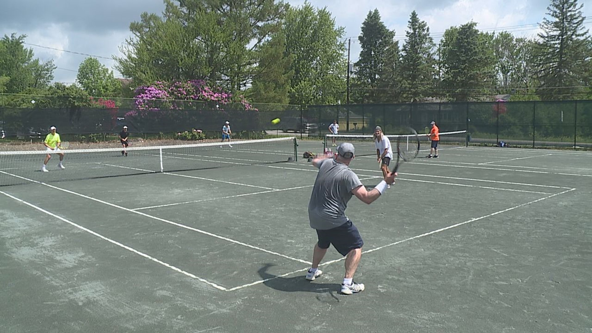 Scranton Tennis Club Reopens, Birchwood Tennis and Fitness Club Renovates, Waits for Green