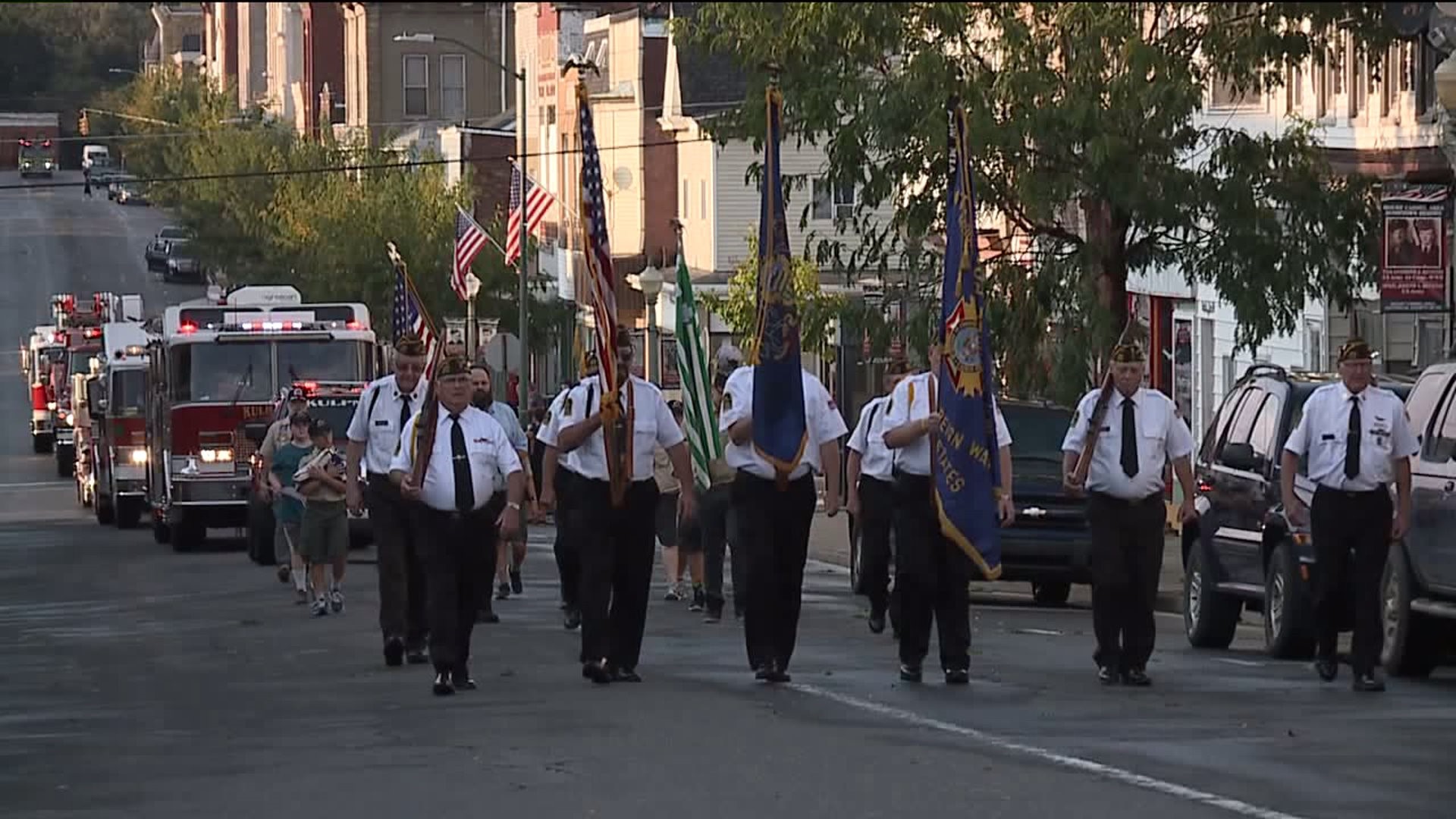 Silent Parade in Mount Carmel Remembers 9/11 Victims