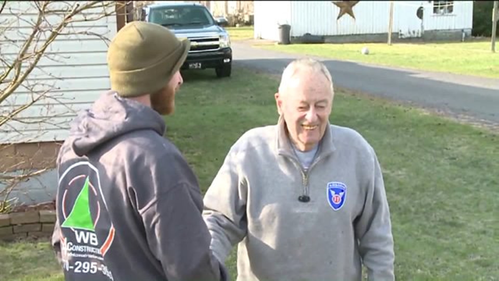 Veteran Surprised With Free Roof Replacement