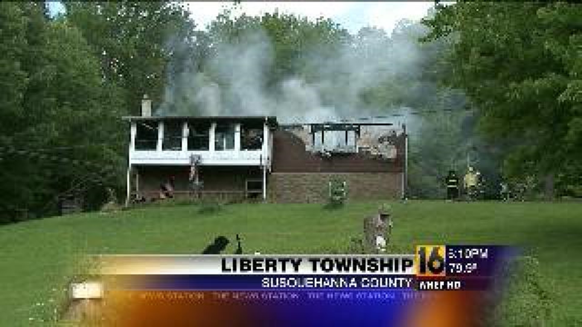 Susquehanna County Home Gutted By Flames