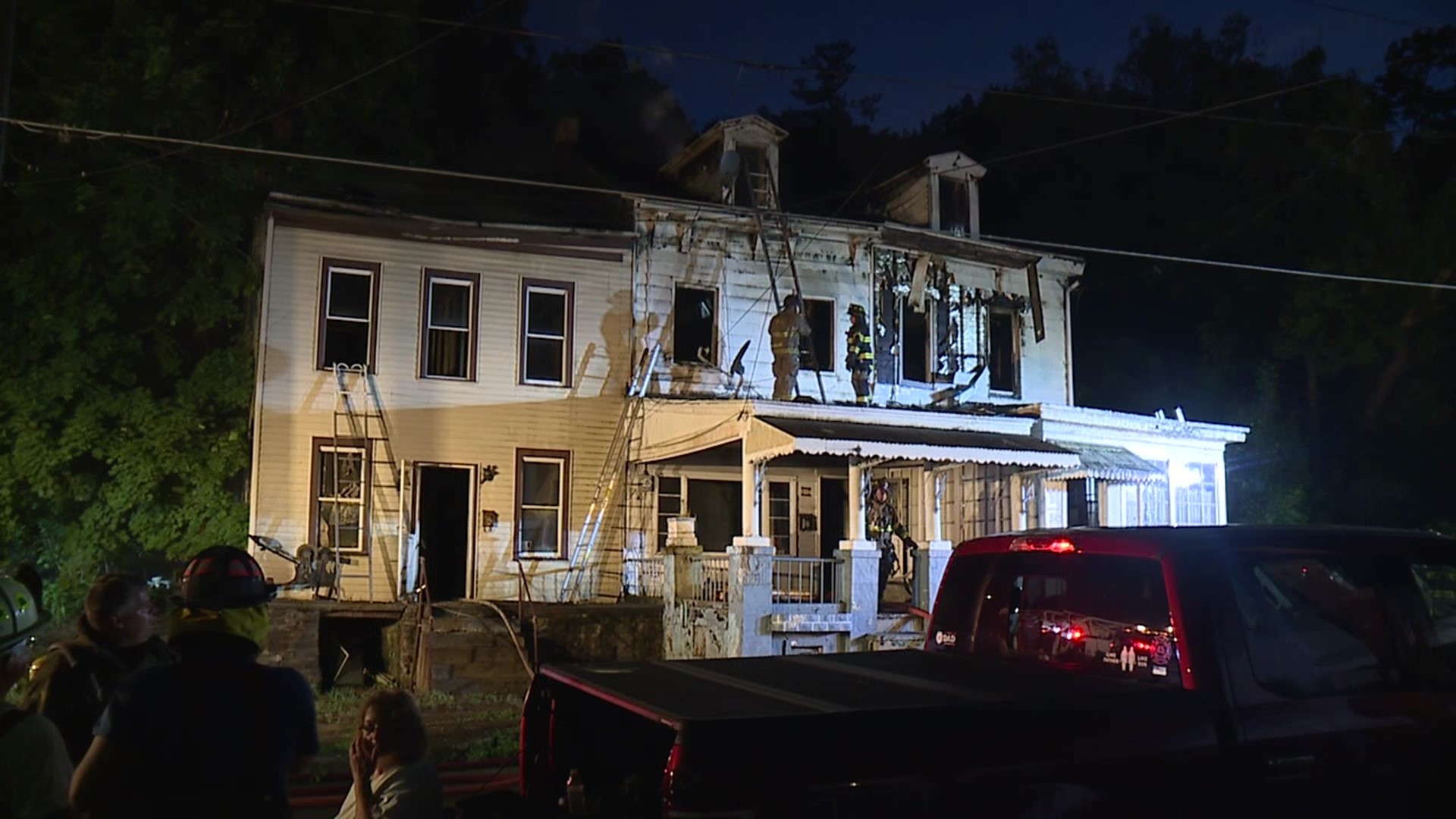 Row homes damaged by fire in Schuylkill County | wnep.com