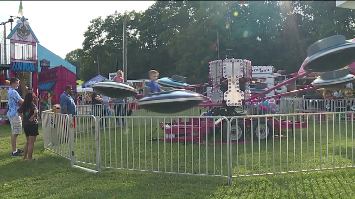 Dalton Fire Company Carnival Underway