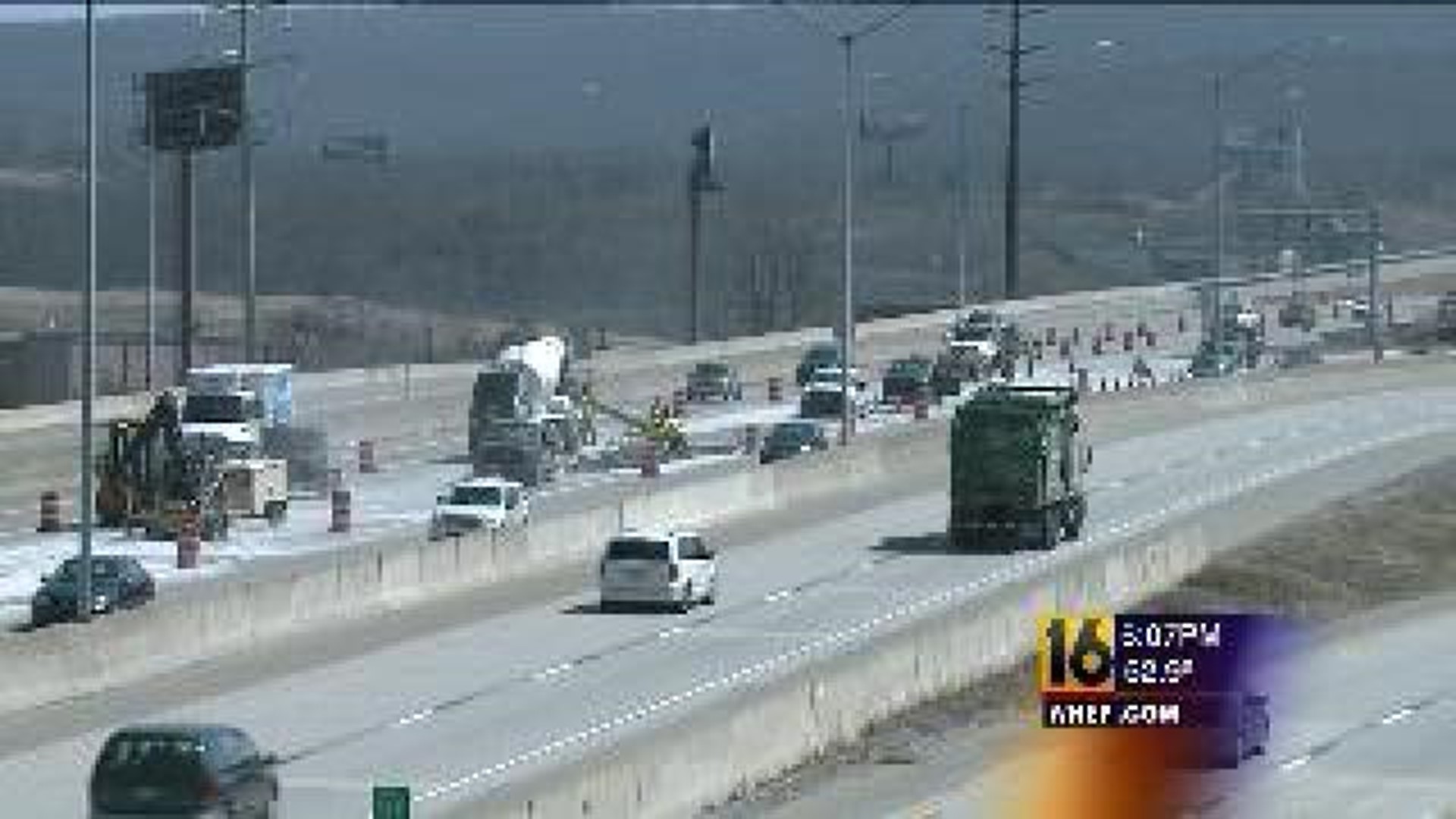 Interstate 81 Traffic Split Causing Confusion