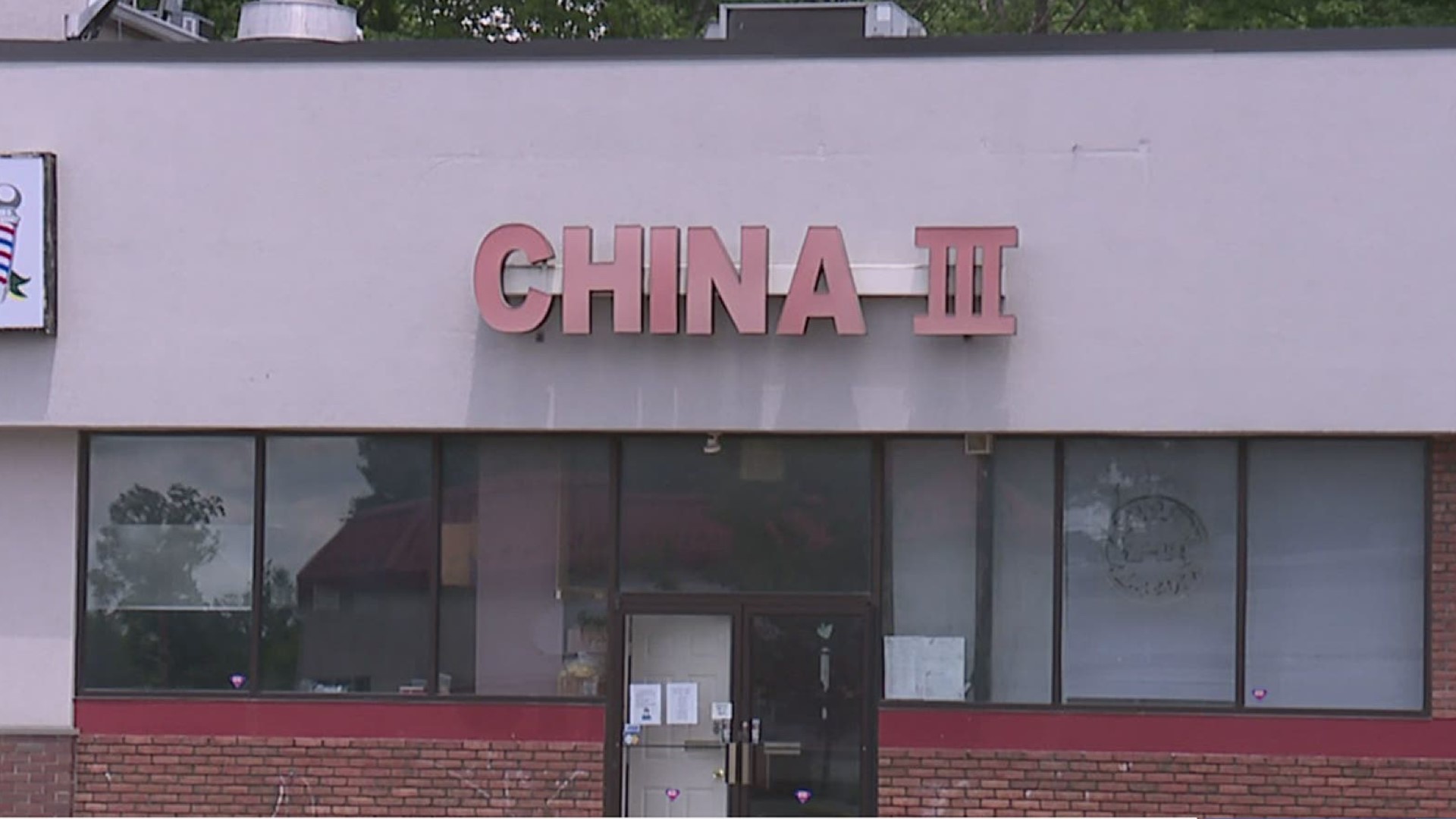 It happened Sunday night at China III Restaurant in Barrett Township.