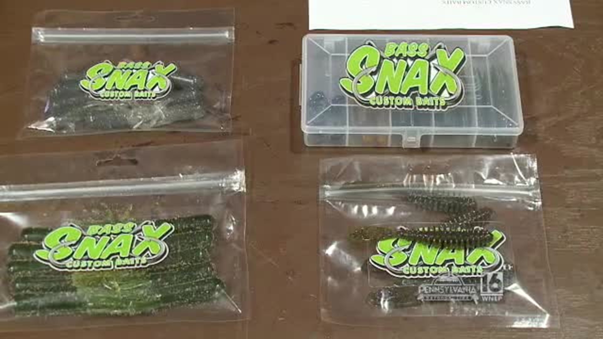 Bass Snax Custom Baits Product Giveaway