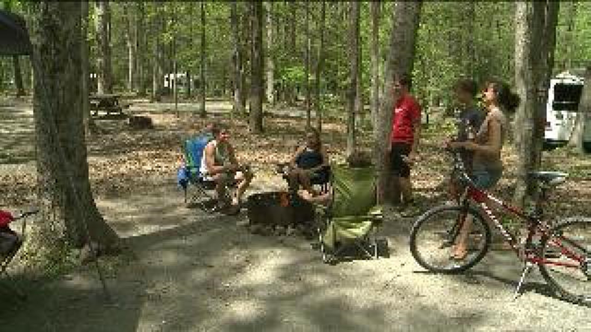 State Park at Full Capacity for Holiday Weekend