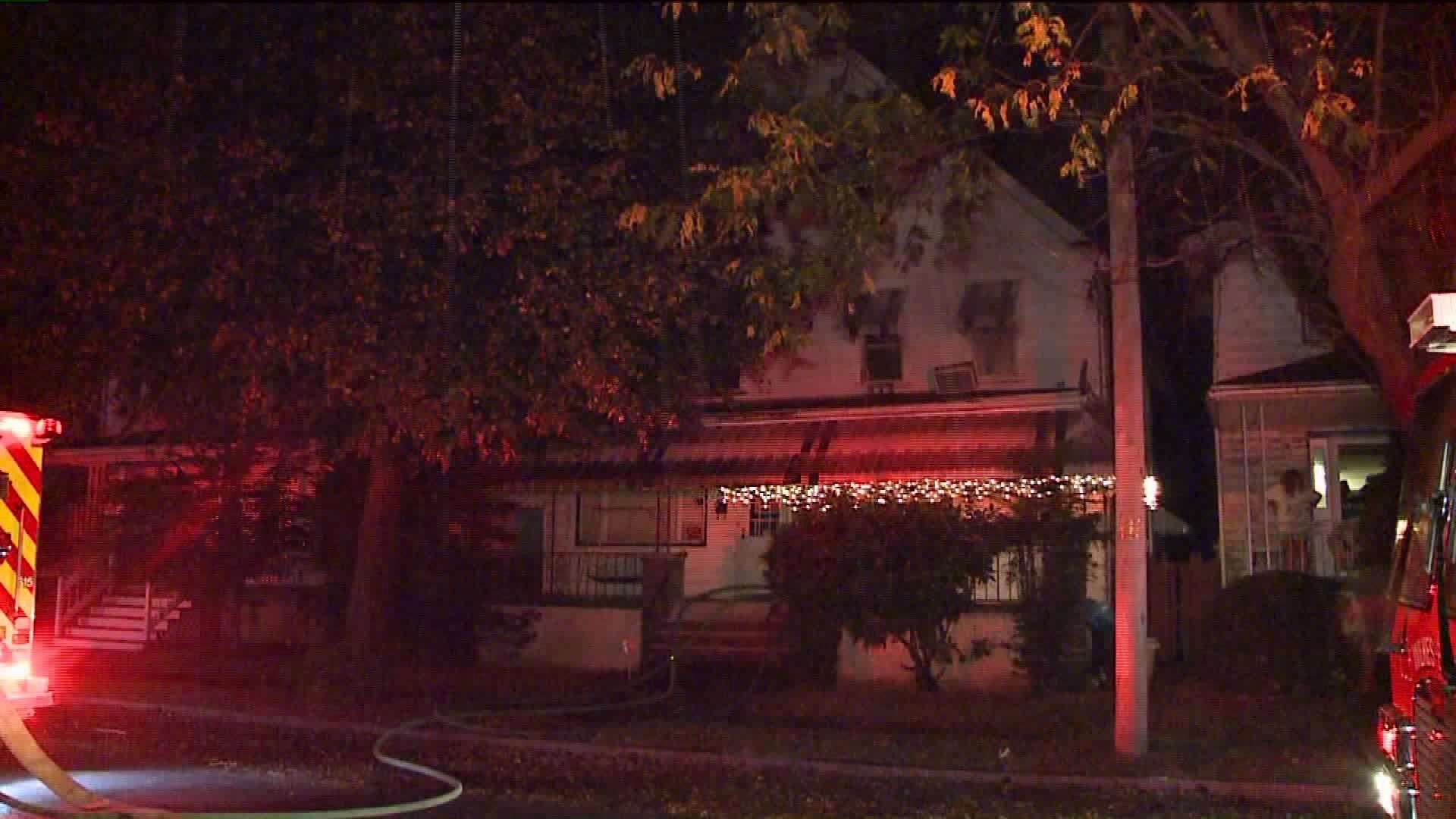Fire Damages Home in Wilkes-Barre