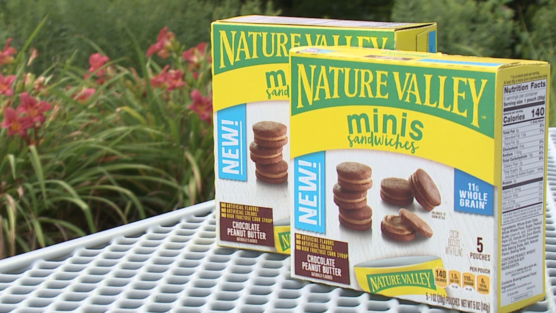 Known for creating treats meant to be eaten outside, Nature Valley has introduced a new snack in the form of a mini sandwich.